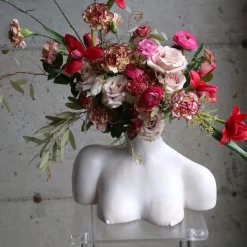 Anissa Kermiche Breast Friend Vase (Matte White)- Home