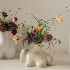 Anissa Kermiche Breast Friend Vase (Matte Marble)- Home