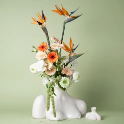 Anissa Kermiche Breast Friend Vase (Matte Marble)- Home