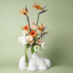 Anissa Kermiche Breast Friend Vase (Matte Marble)- Home