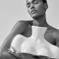 Anissa Kermiche Breast Friend Vase (Matte Marble)- Home