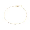Anissa Kermiche Bronte Dore Horizontal Necklace- Necklaces