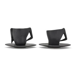 Anissa Kermiche C-Cups (Matte Mottled Black)- Home