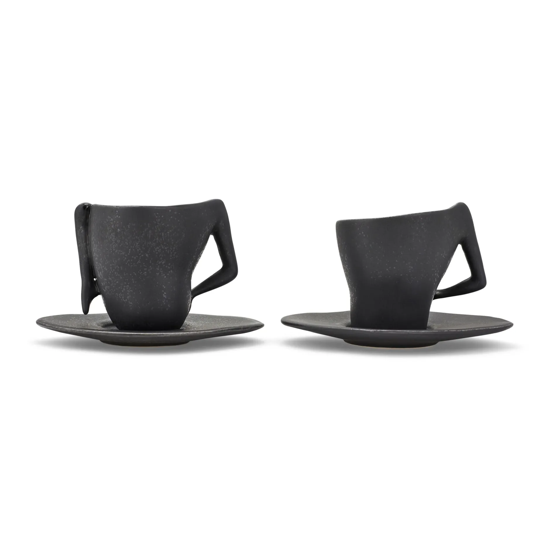 Anissa Kermiche C-Cups (Matte Mottled Black)- Home