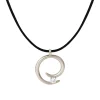 Anissa Kermiche Charmeur Rope Necklace (Silver)- Necklaces