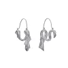 Anissa Kermiche Dangling Drape Earrings (Silver)- Earrings