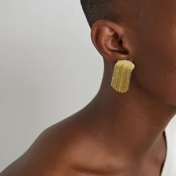 Anissa Kermiche Fil Earrings (Gold)- Earrings