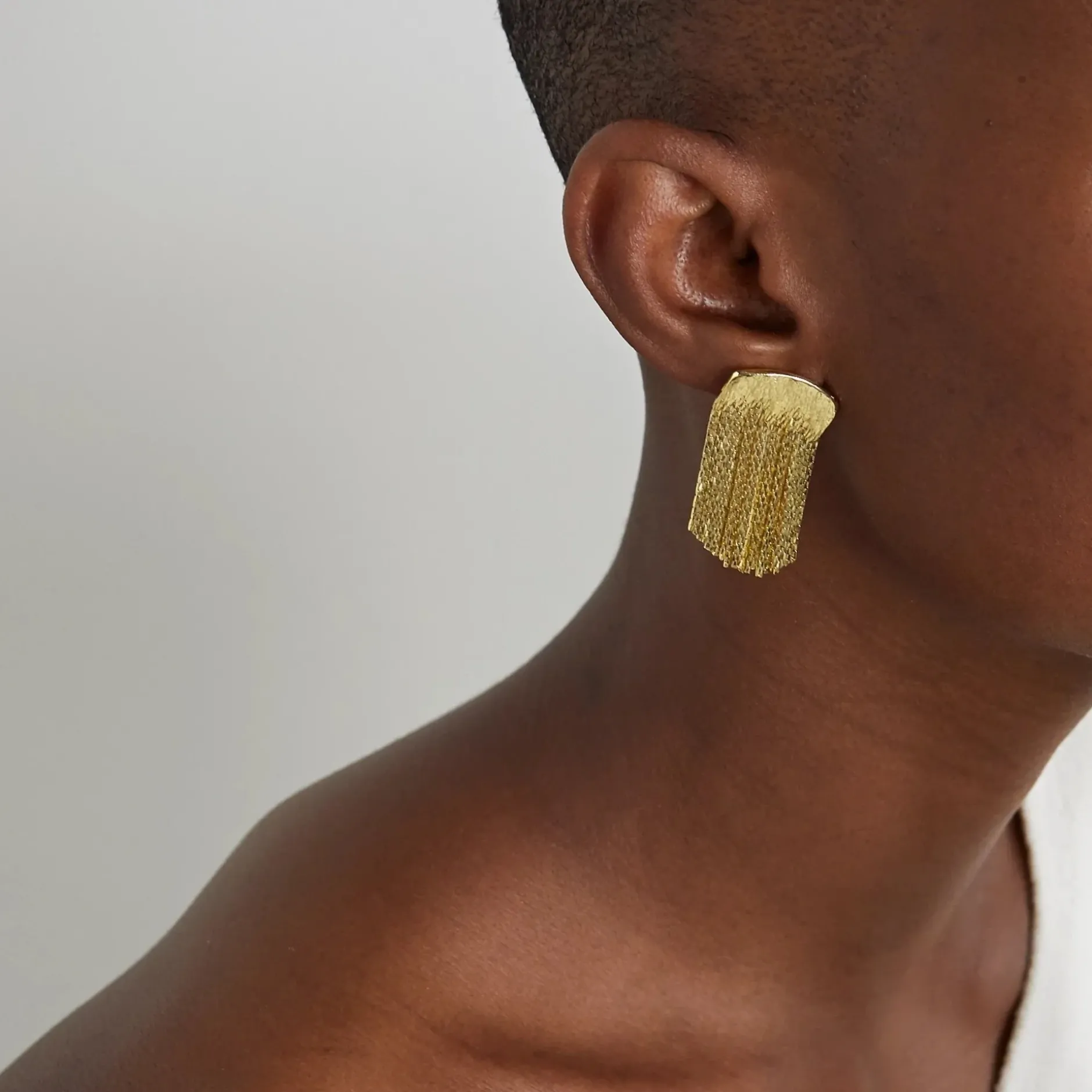Anissa Kermiche Fil Earrings (Gold)- Earrings