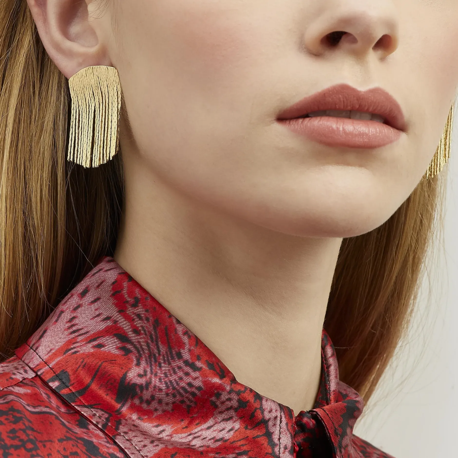 Anissa Kermiche Fil Earrings (Gold)- Earrings