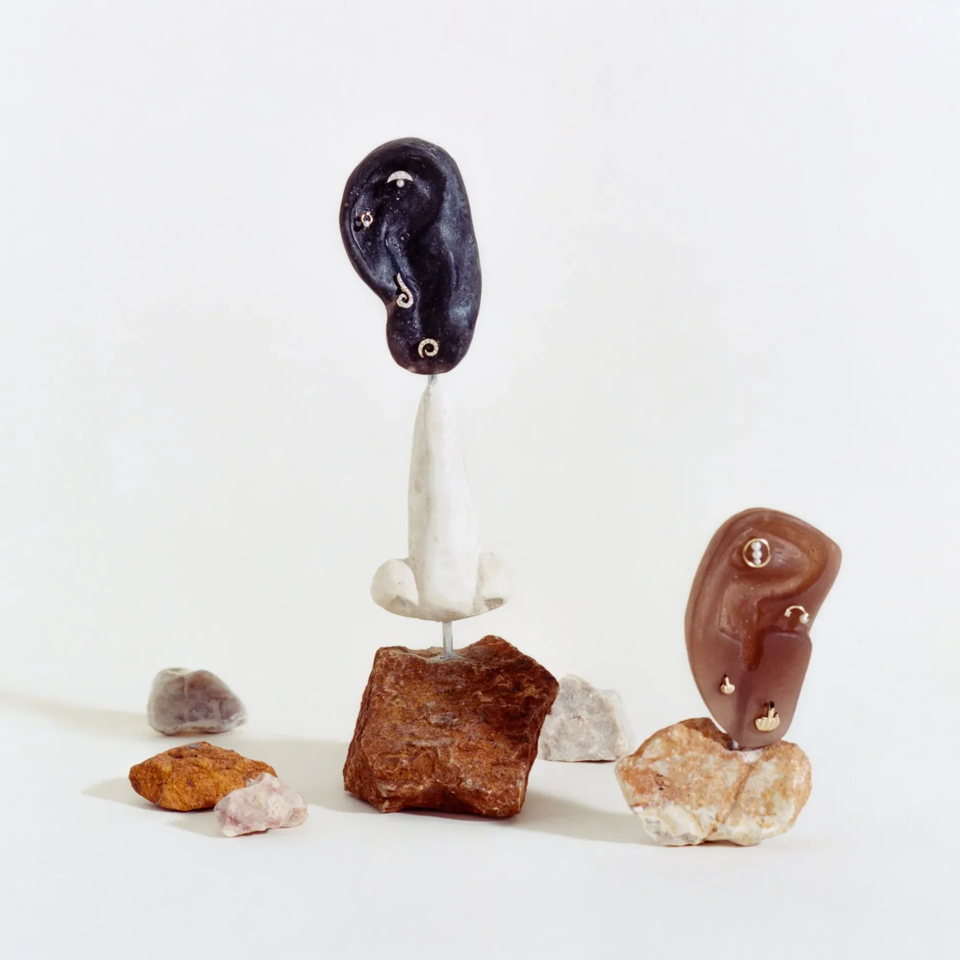 Anissa Kermiche French For Goodnight Stud- Earrings