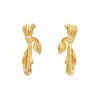 Anissa Kermiche Gilded Cloth Earrings (Gold)- Earrings