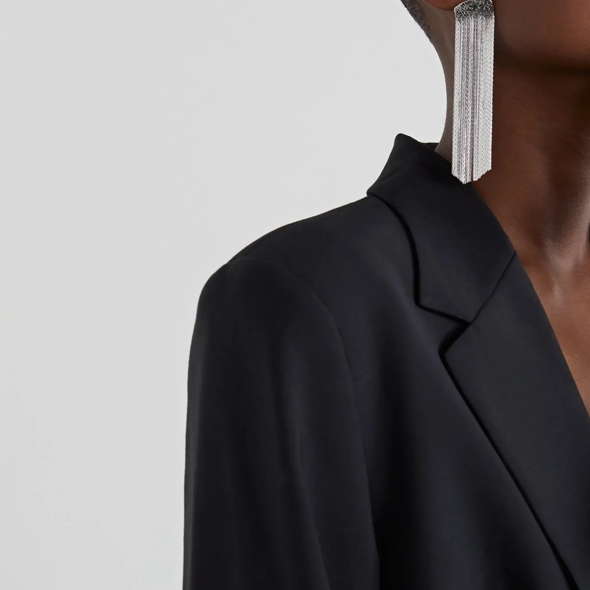 Anissa Kermiche Grand Fil Earrings (Silver)- Earrings