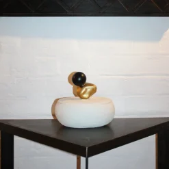 Anissa Kermiche Jewellery Box (White, Gold, Black)- Home