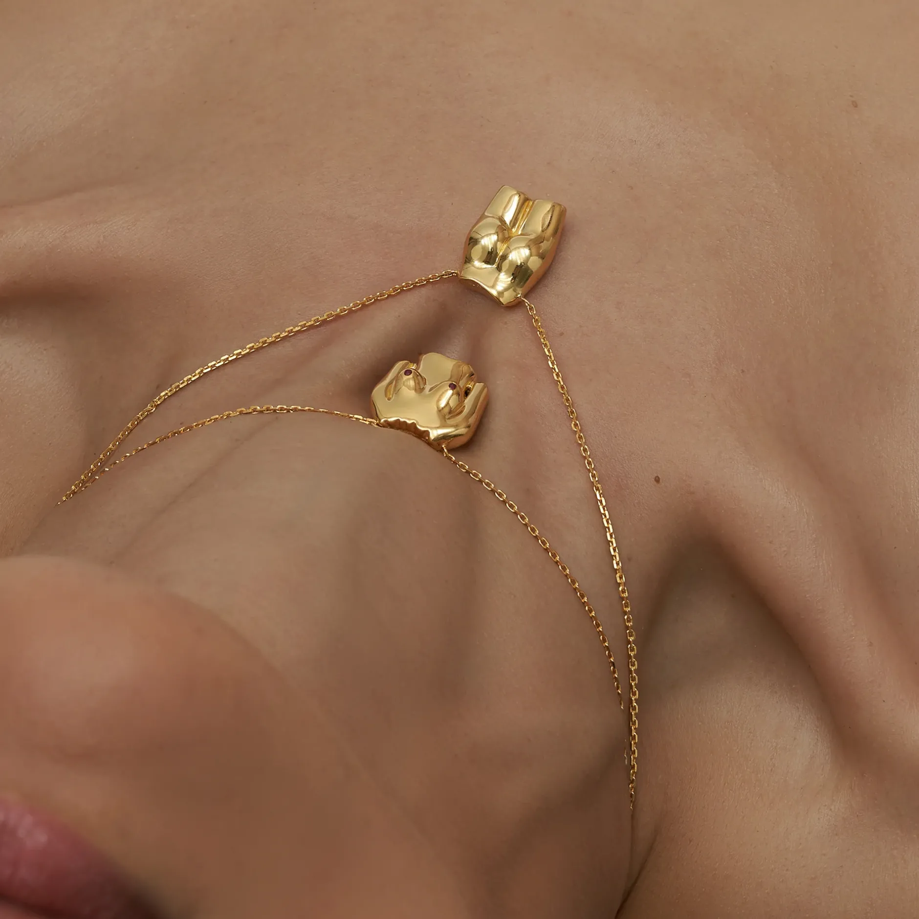 Anissa Kermiche Le Derriere Dore Necklace- Necklaces