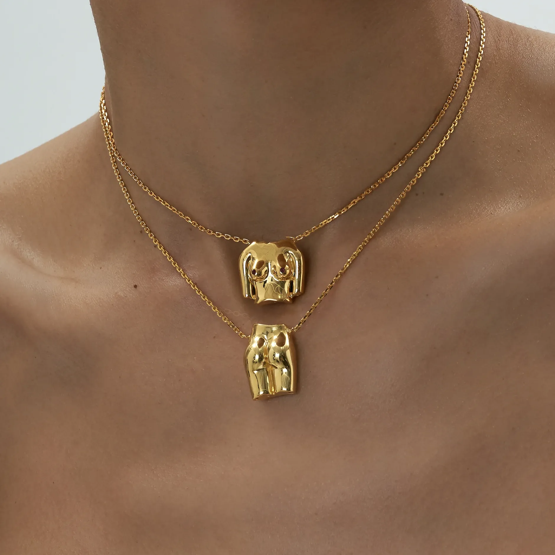 Anissa Kermiche Le Derriere Dore Necklace- Necklaces