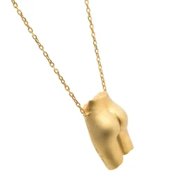 Anissa Kermiche Le Derriere Sanded Necklace- Necklaces