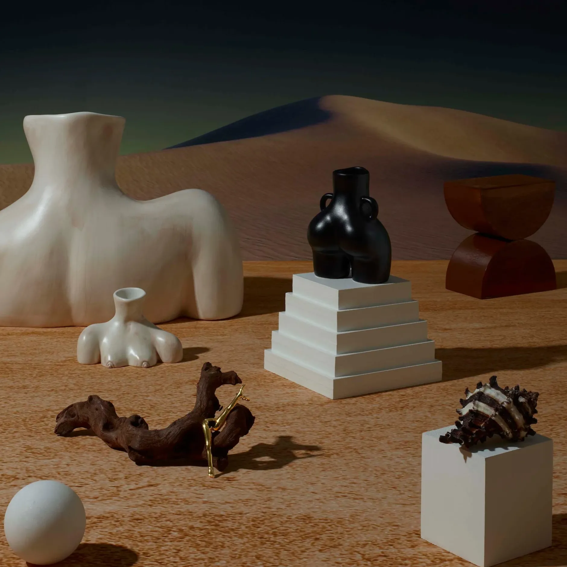 Anissa Kermiche Little Women Duo (Black, Marble)- Home