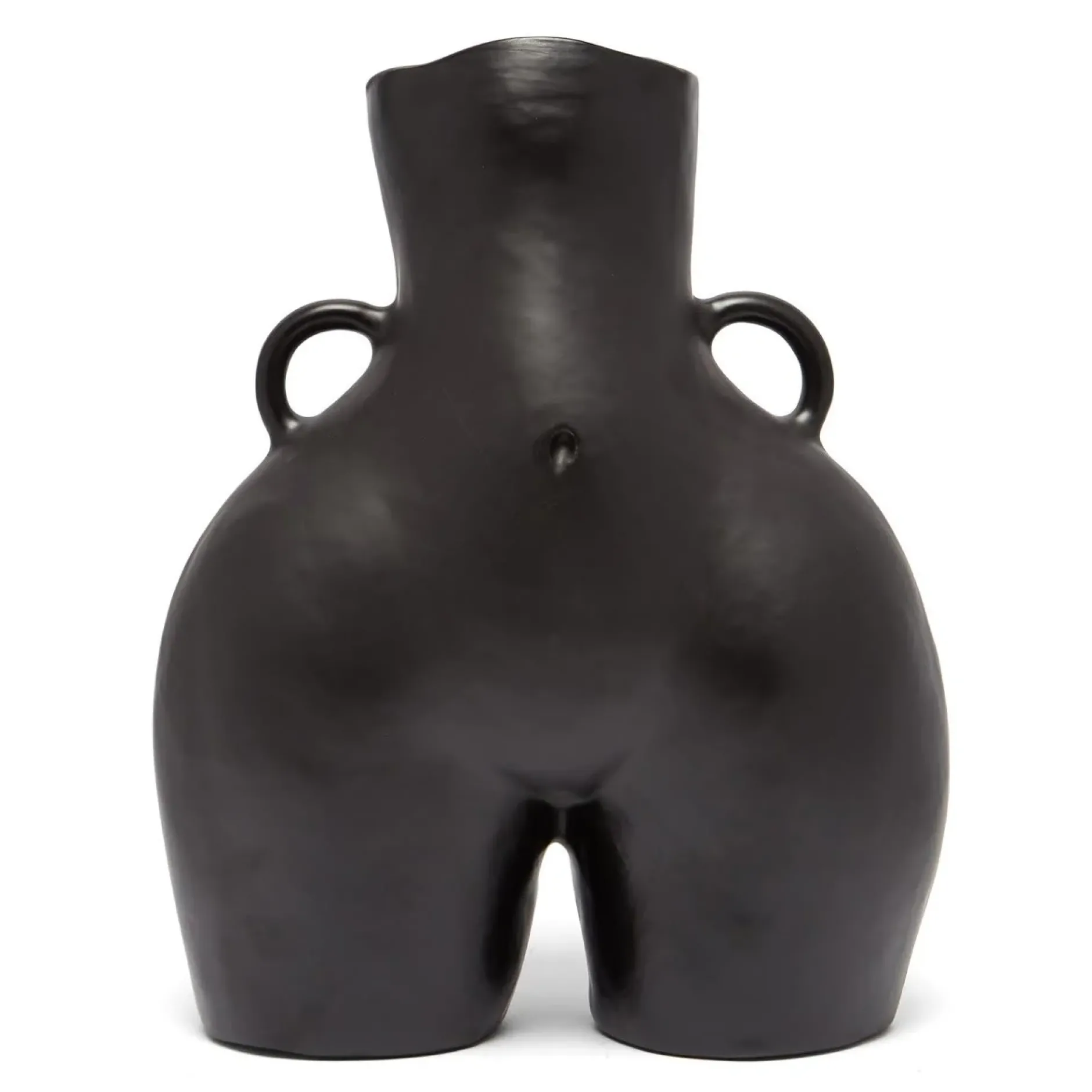 Anissa Kermiche Love Handles Vase (Black)- Home