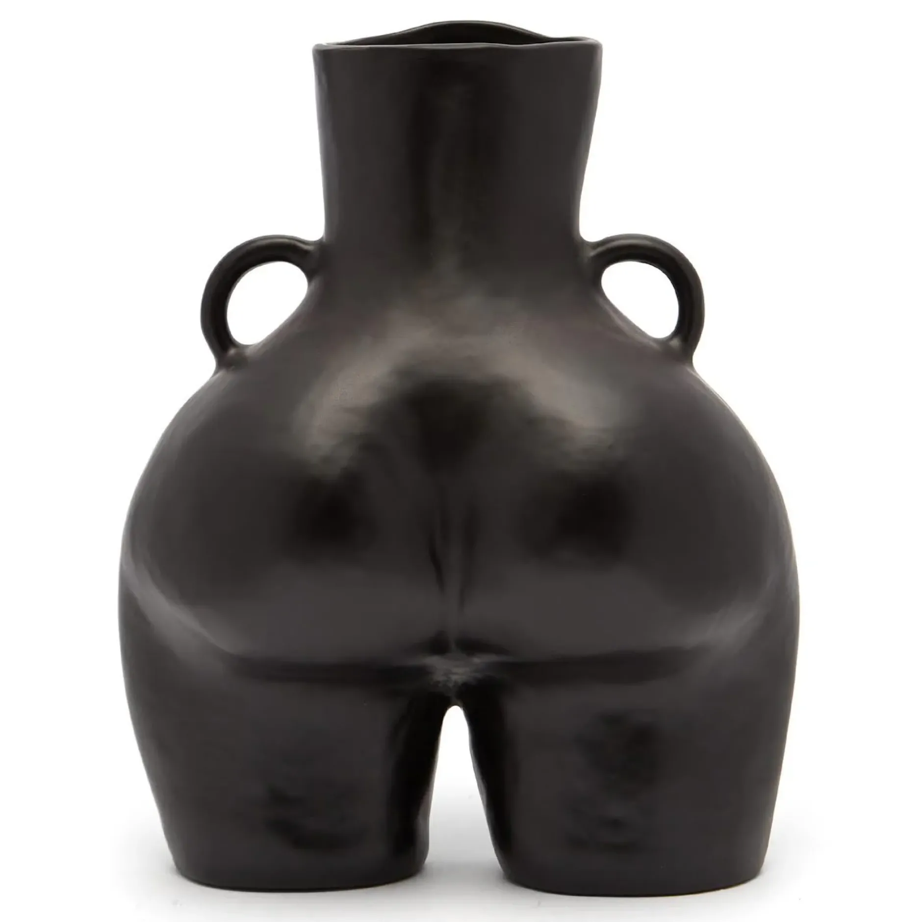 Anissa Kermiche Love Handles Vase (Black)- Home
