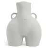 Anissa Kermiche Love Handles Vase (Light-Grey)- Home