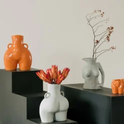 Anissa Kermiche Love Handles Vase (Light-Grey)- Home