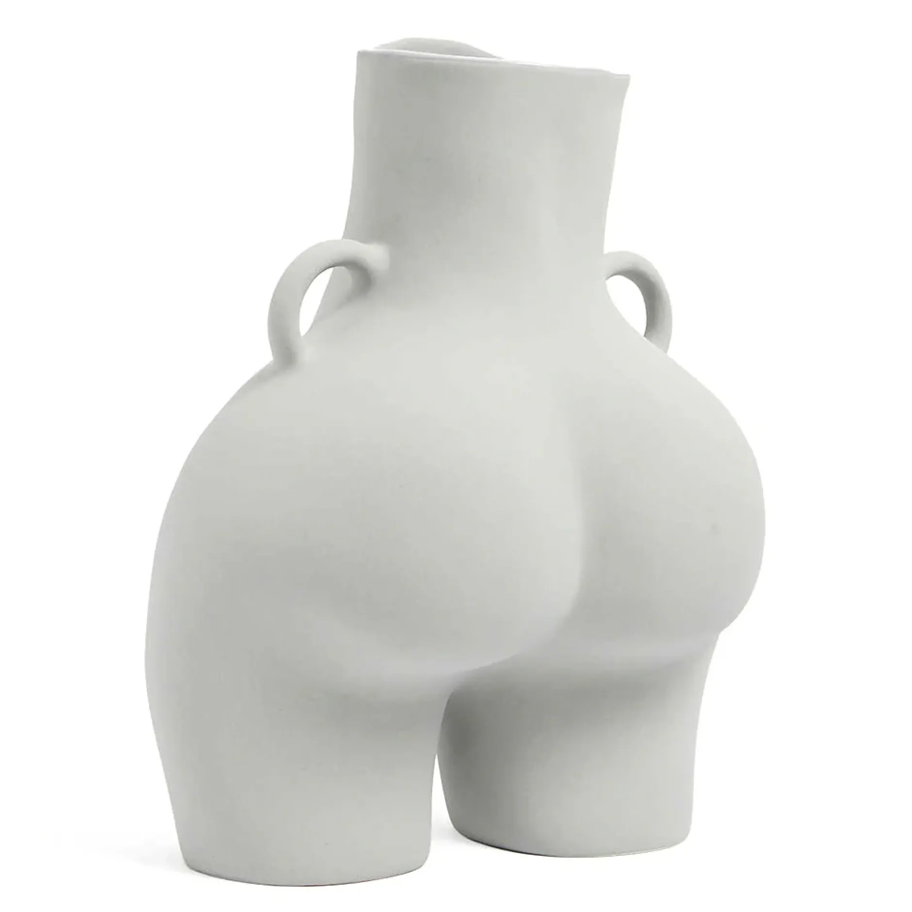 Anissa Kermiche Love Handles Vase (Light-Grey)- Home