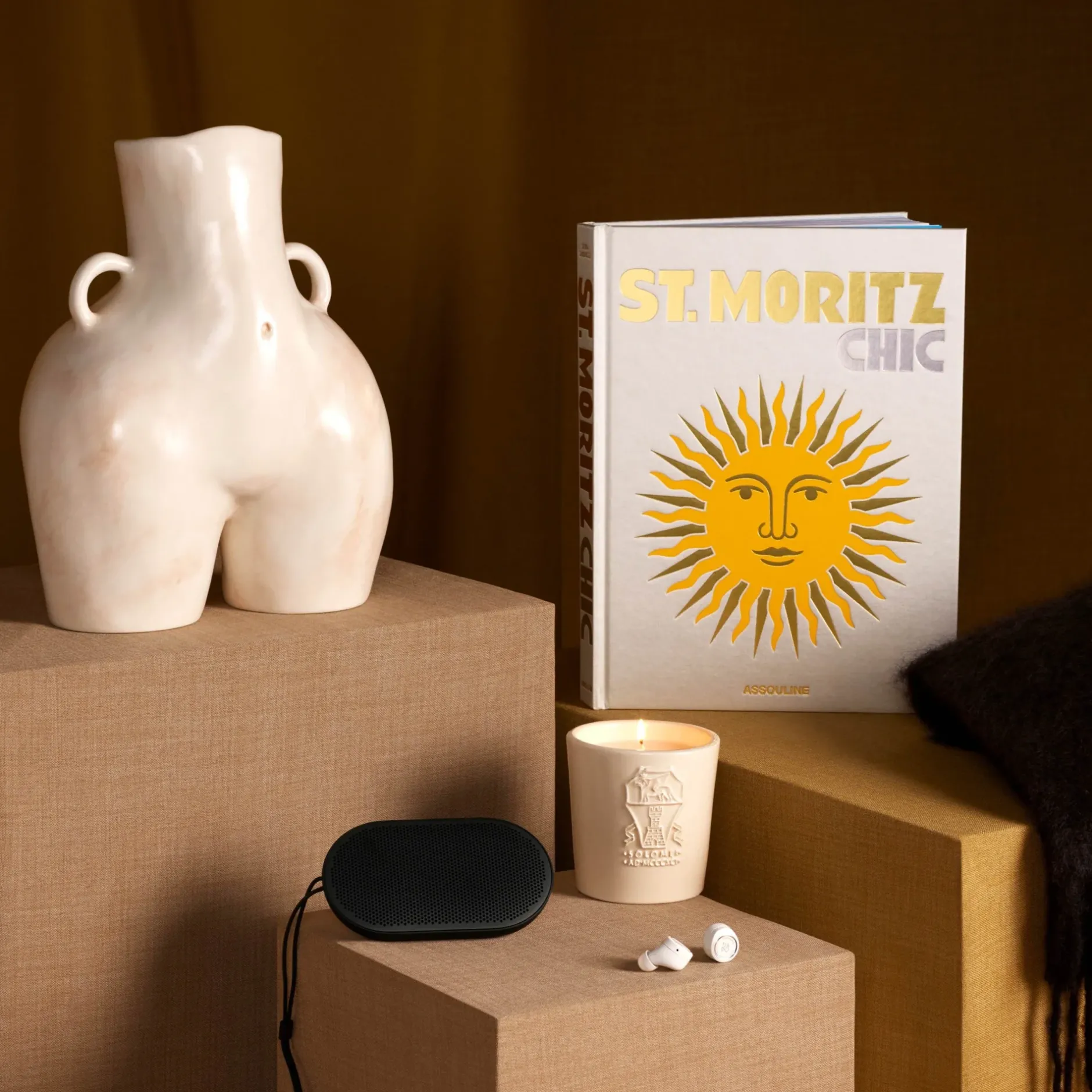 Anissa Kermiche Love Handles Vase (Marble)- Home