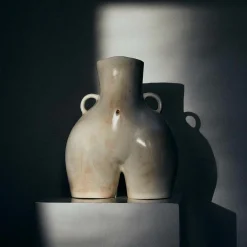 Anissa Kermiche Love Handles Vase (Marble)- Home