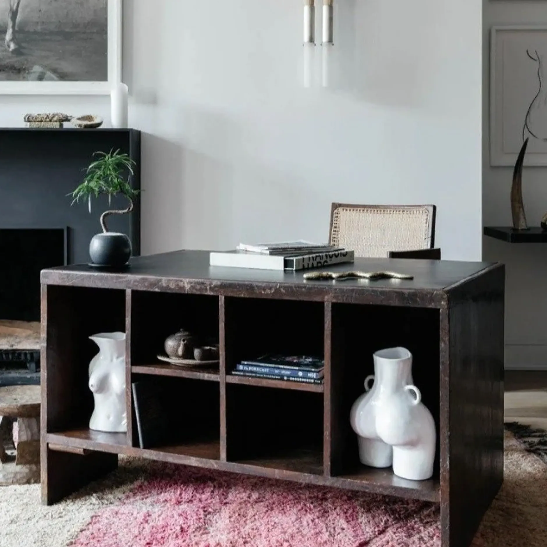 Anissa Kermiche Love Handles Vase (White)- Home