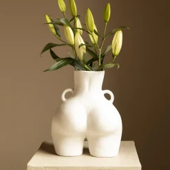 Anissa Kermiche Love Handles Vase (White)- Home