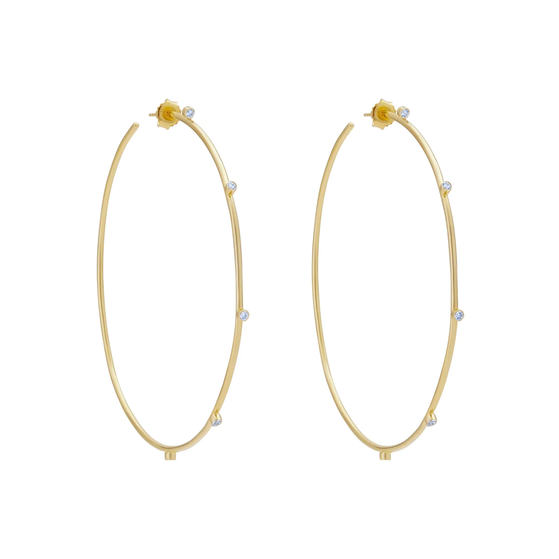 Anissa Kermiche Mega Razzle Dazzle Hoop Earrings- Earrings