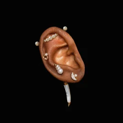 Anissa Kermiche Mini Circle Stud- Studs