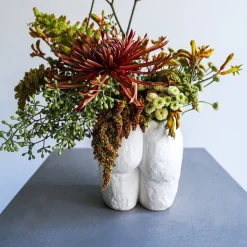 Anissa Kermiche Popotin Pot (Matte White)- Home