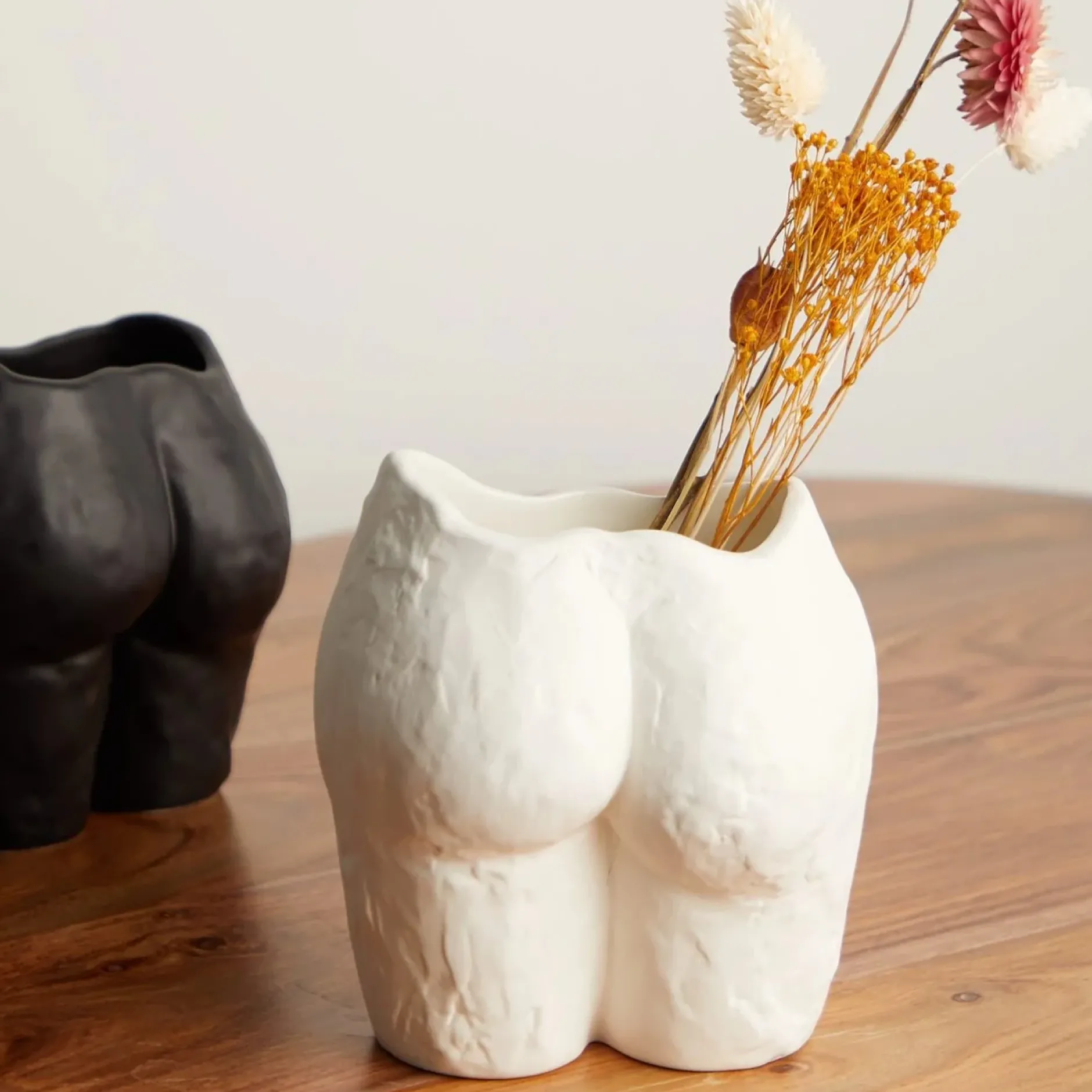 Anissa Kermiche Popotin Pot (Matte White)- Home