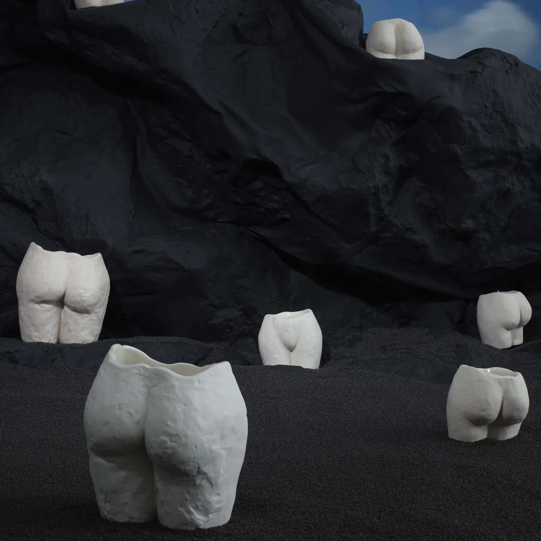 Anissa Kermiche Popotin Pot (Matte White)- Home