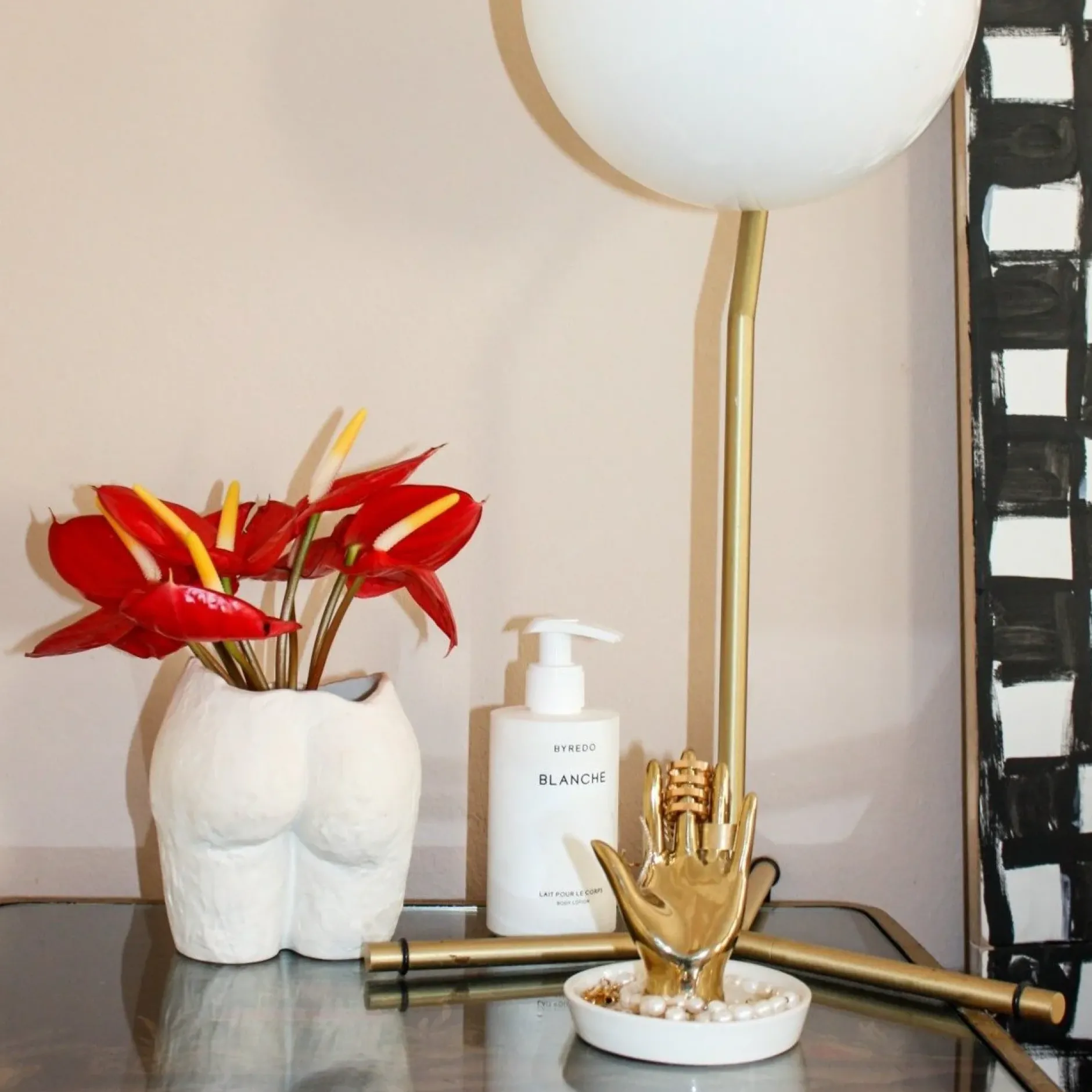 Anissa Kermiche Popotin Pot (Matte White)- Home