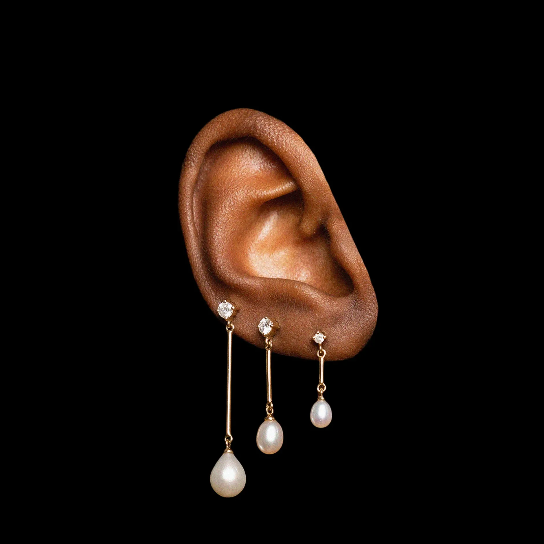 Anissa Kermiche Princesse Pearl Earring- Earrings