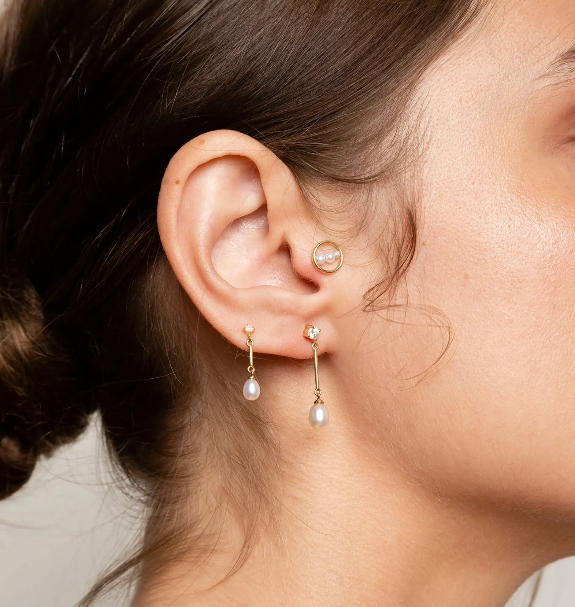 Anissa Kermiche Princesse Pearl Earring- Earrings