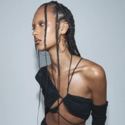 Anissa Kermiche Razzle Dazzle Hoop Earrings- Earrings