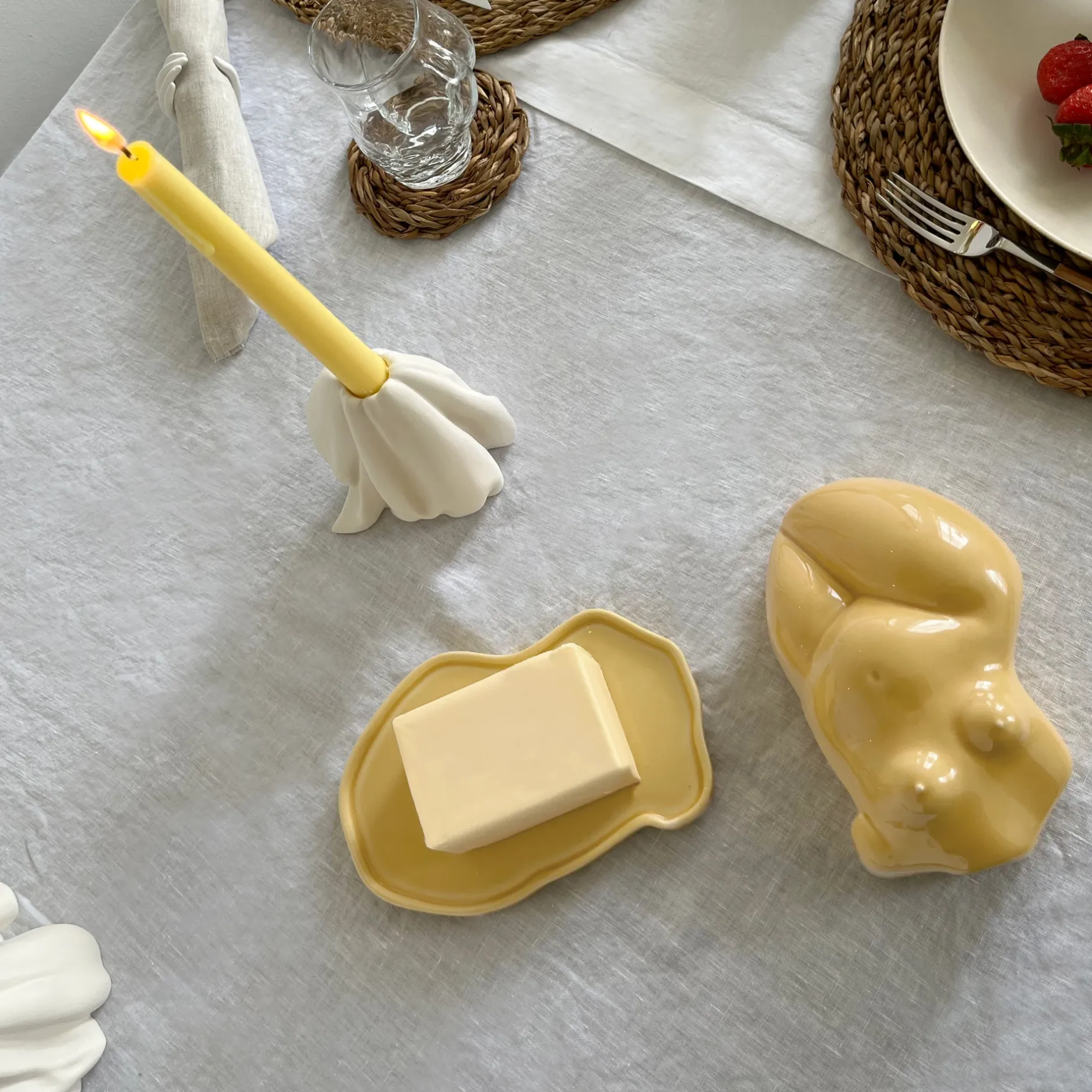 Anissa Kermiche Ritzy Candlestick- Home