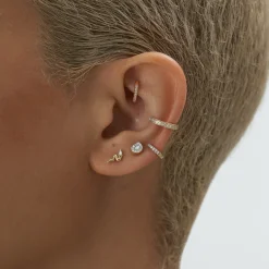 Anissa Kermiche Snake Stud- Studs