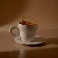 Anissa Kermiche Spill The Tea-Cups (High-Shine White)- Home