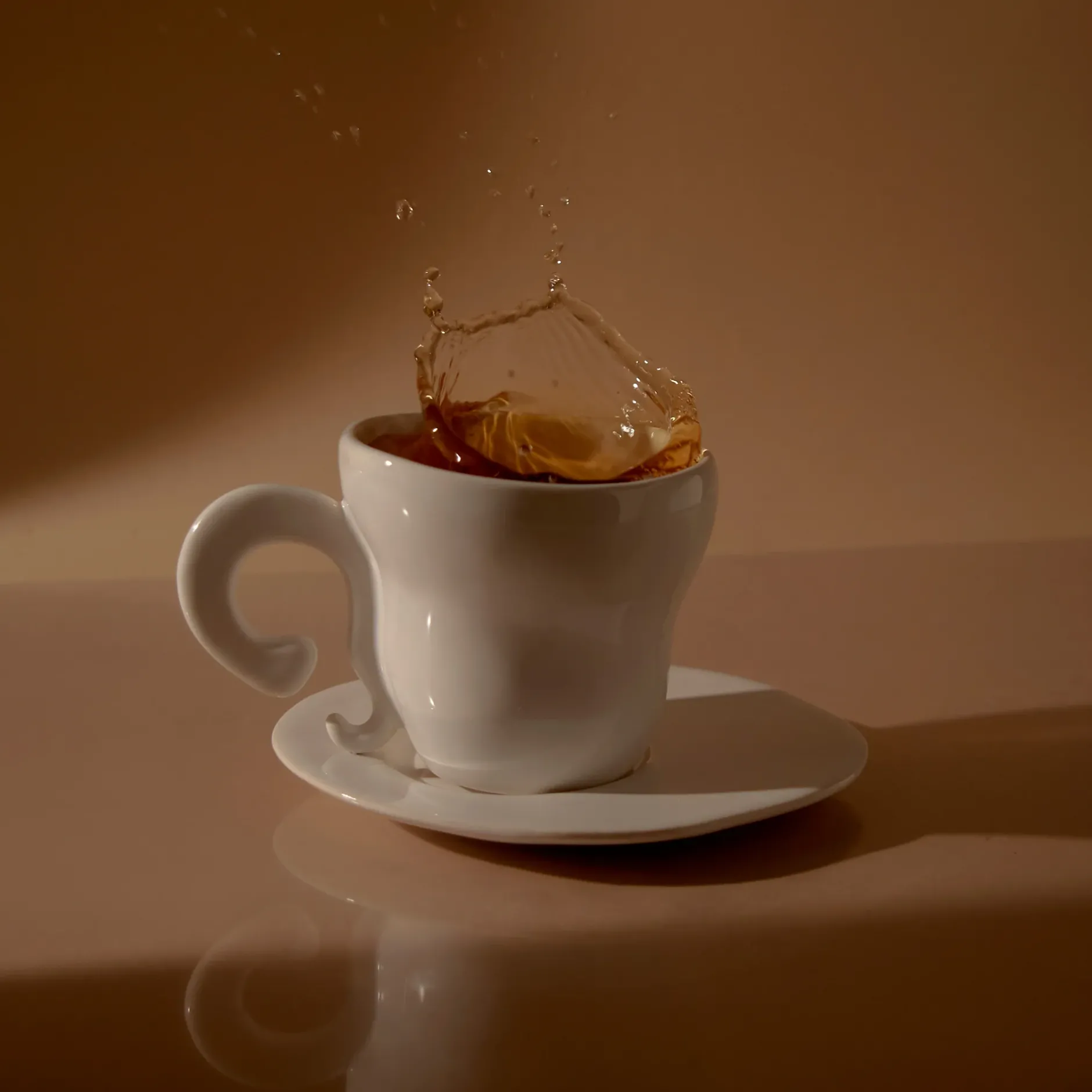 Anissa Kermiche Spill The Tea-Cups (High-Shine White)- Home