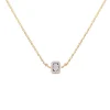 Anissa Kermiche Square Amethyst Necklace- Necklaces