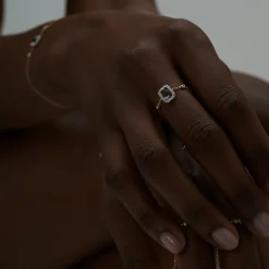 Anissa Kermiche Square Amethyst Ring- Rings