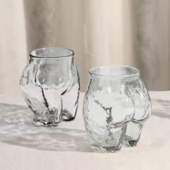 Anissa Kermiche The Popotin Gl(Ass) Clear-Set Of Two- Home