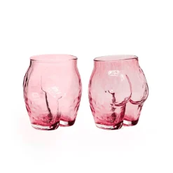 Anissa Kermiche The Popotin Gl(Ass) Rose-Set Of Two- Home