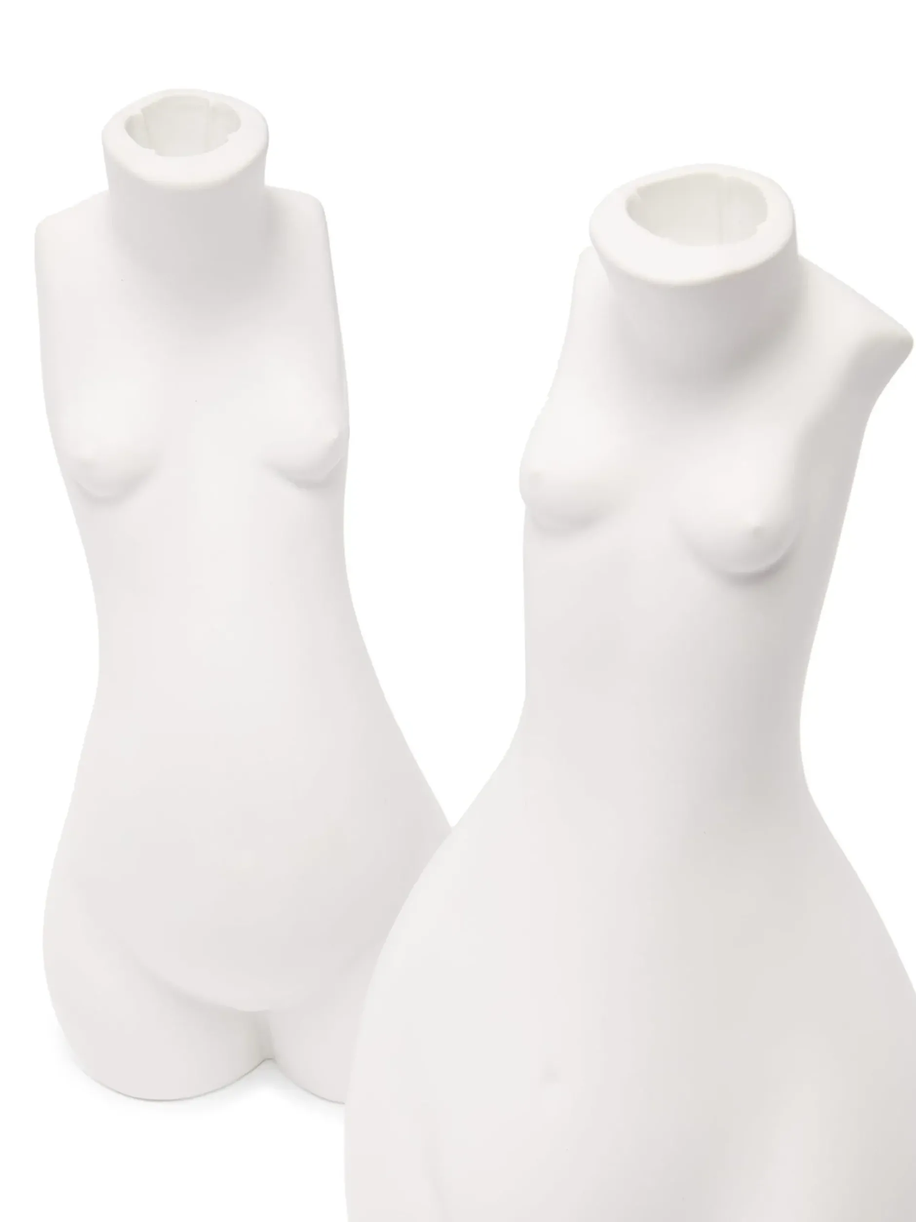 Anissa Kermiche Tit For Tat Candlestick Short (Matte White)- Home