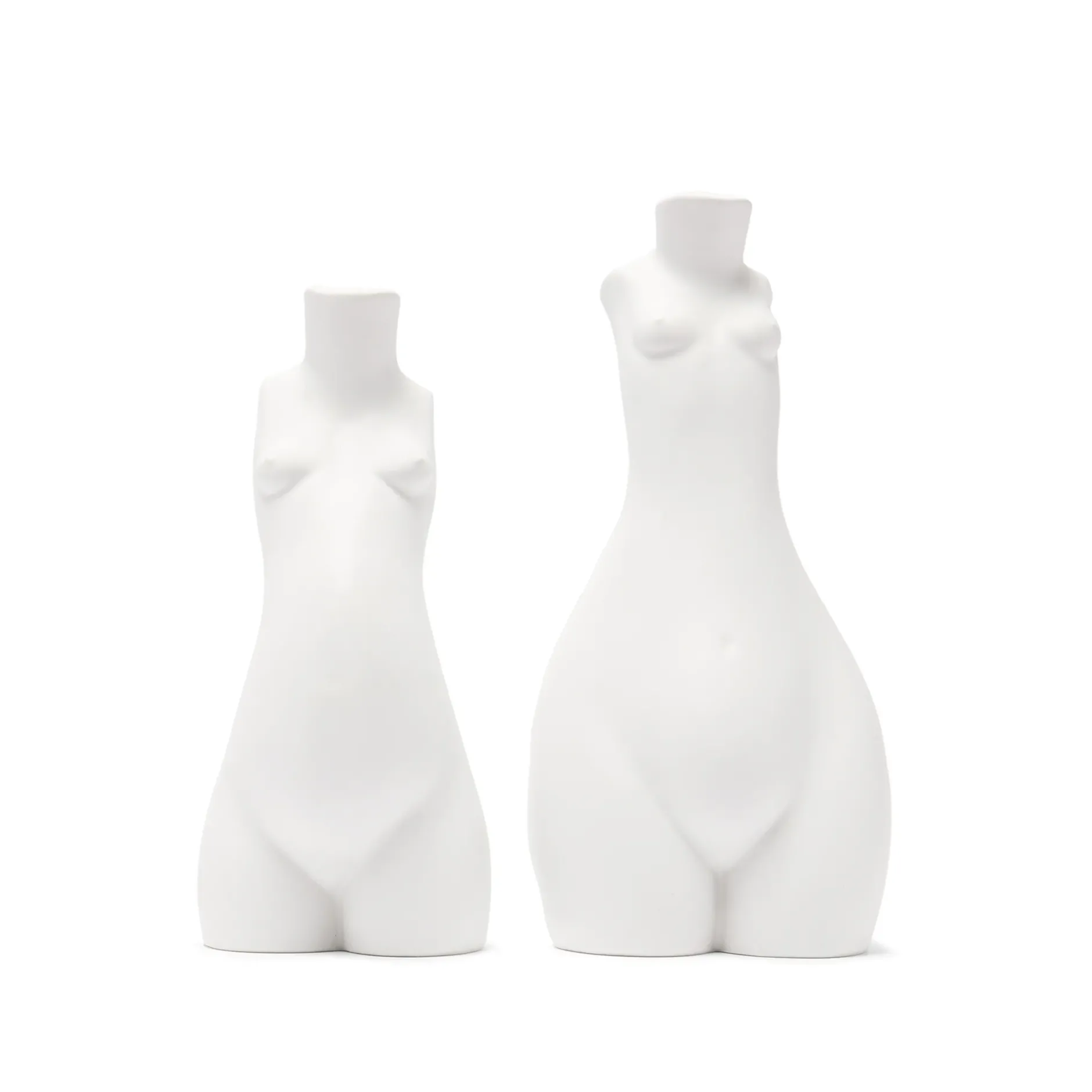 Anissa Kermiche Tit For Tat Candlestick Short (Matte White)- Home