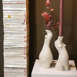 Anissa Kermiche Tit For Tat Candlestick Short (Matte Marble)- Home